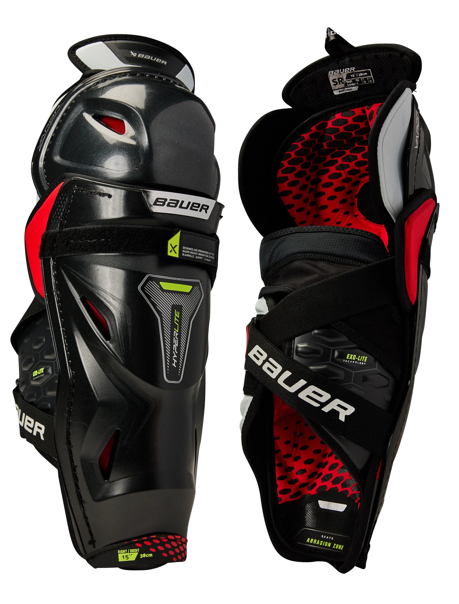 Bauer Vapor Hyperlite Senior Shin Guards 3 Bauer Vapor Hyperlite Senior Shin Guards