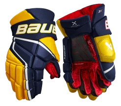 Bauer Vapor 3X Intermediate Hockey Gloves -Hockey Equipment Store 3X SR FRONT NVG2 ea878d27 c74b 4a13 8364 3d074546dd76
