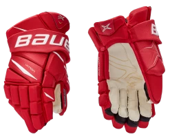 Bauer Vapor 2X Senior Hockey Gloves -Hockey Equipment Store 604994 RED 01