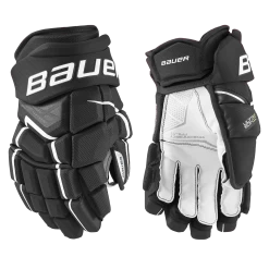 Bauer Supreme Ultrasonic Intermediate Hockey Gloves -Hockey Equipment Store 629088 BKW 01 794e7d38 3407 4369 a66d 80dafec2caa5