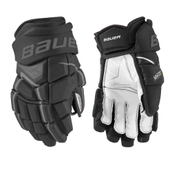 Bauer Supreme Ultrasonic Senior Hockey Gloves -Hockey Equipment Store 629088 BLK 01