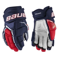 Bauer Supreme Ultrasonic Senior Hockey Gloves -Hockey Equipment Store 629088 NVR 01