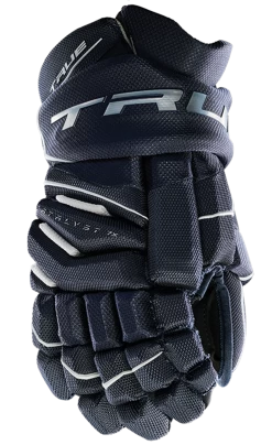 True Hockey True Catalyst 7X Junior Hockey Gloves -Hockey Equipment Store CT7xGlove Navy