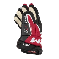 CCM JetSpeed FT6 Pro Junior Hockey Gloves 6 CCM JetSpeed FT6 Pro Junior Hockey Gloves -Hockey Equipment Store HGFT6PRO BKRW 02