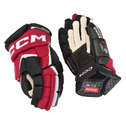 CCM JetSpeed FT6 Pro Junior Hockey Gloves 7 CCM JetSpeed FT6 Pro Junior Hockey Gloves -Hockey Equipment Store HGFT6PRO BKRW 03
