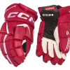 CCM JetSpeed FT6 Junior Hockey Gloves -Hockey Equipment Store HGFT6 RDWH 01