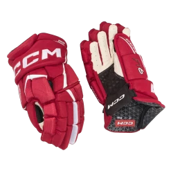 CCM JetSpeed FT6 Junior Hockey Gloves -Hockey Equipment Store HGFT6 RDWH 03