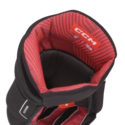 CCM Next Senior Hockey Gloves -Hockey Equipment Store HGNEXT23 BKWH 04 cd329bf7 7a3c 4dad 8658 aaf309d2eb0c