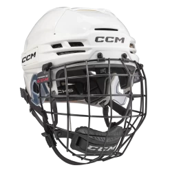 CCM Tacks 720 Combo Hockey Helmet -Hockey Equipment Store HT720C WH 01