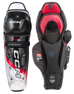 CCM JetSpeed FT6 Junior Shin Guards