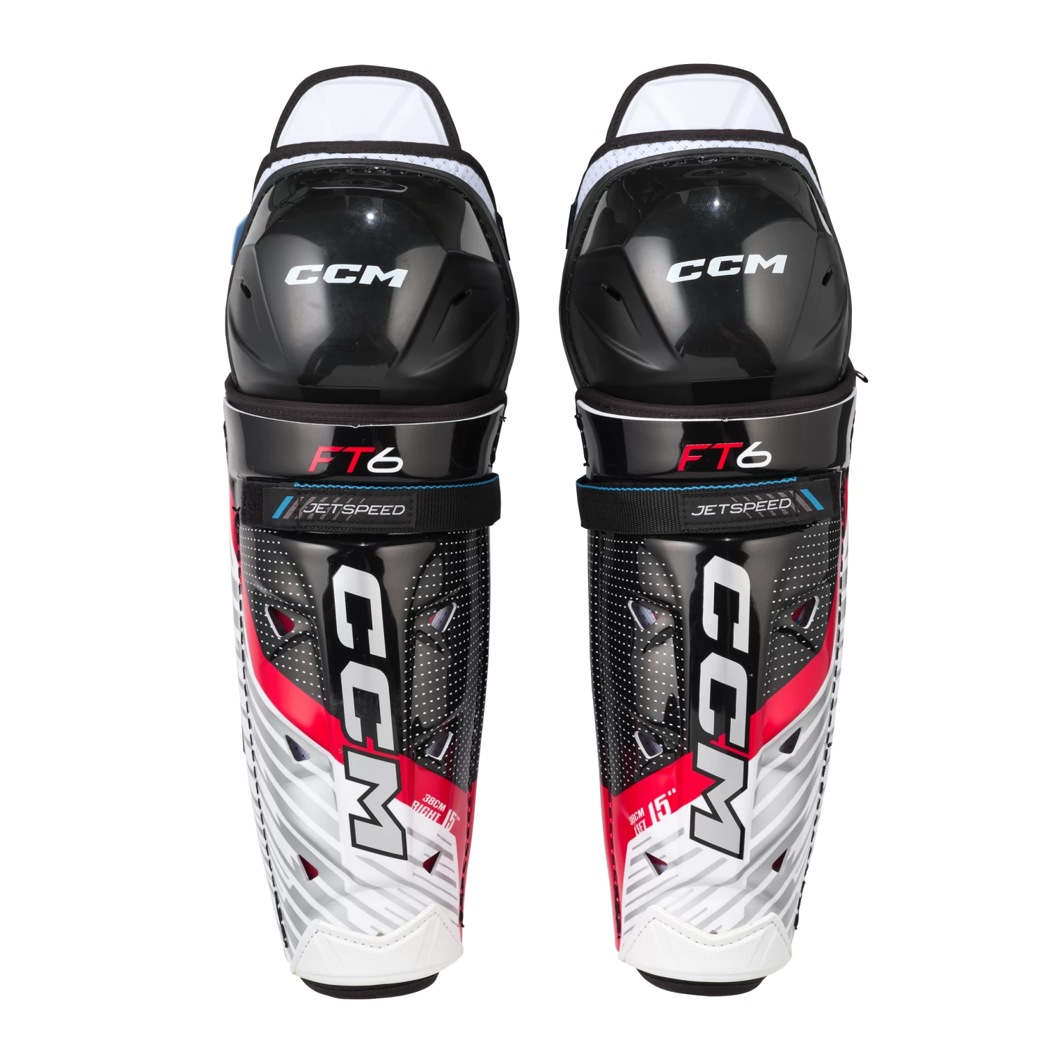 CCM JetSpeed FT6 Junior Shin Guards 4 CCM JetSpeed FT6 Junior Shin Guards - Image 2