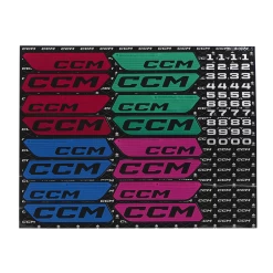 CCM JetSpeed FT680 Junior Hockey Skates -Hockey Equipment Store SKATE STICKERS JR